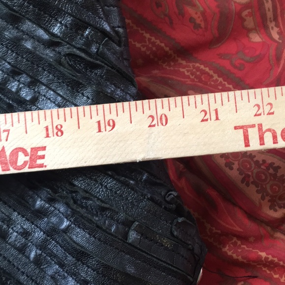 Ninge real leather handbag - Picture 8 of 13